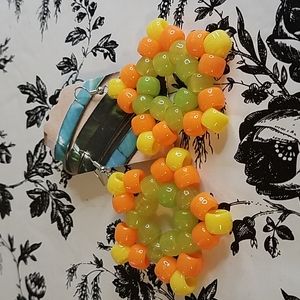 Kandi rave earring star jy20